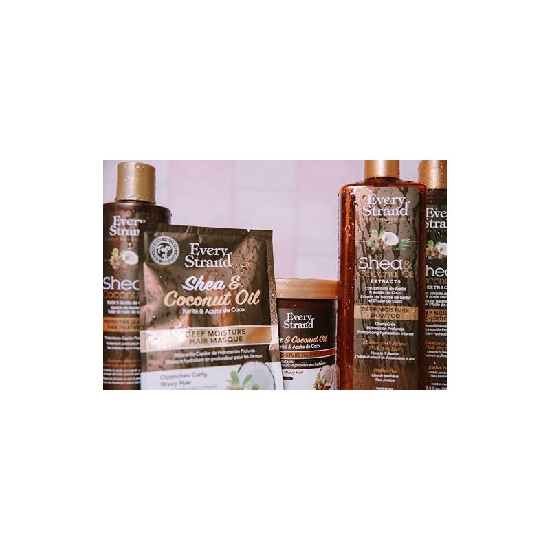 Every Strand Mascarilla para Cabello Hidratacion Profunda Karite y Aceite