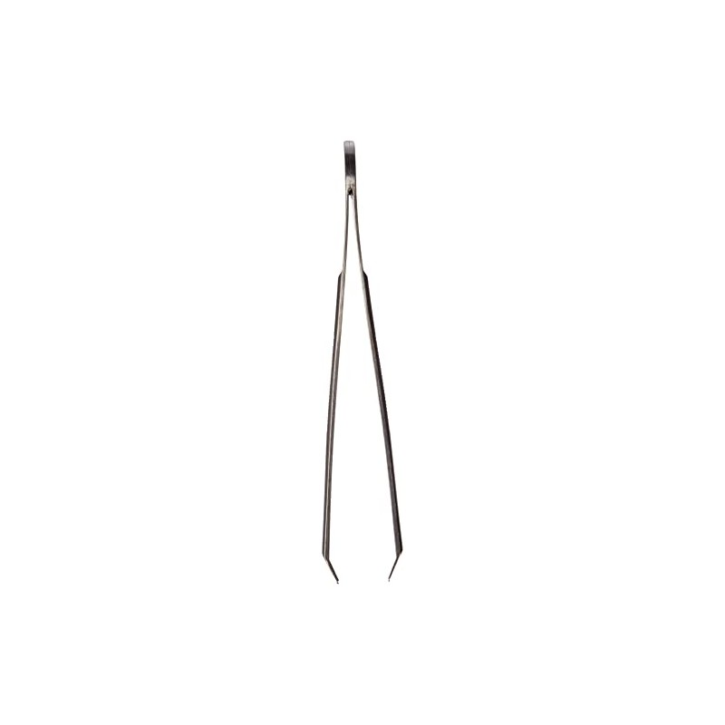 Nc 5092 Square Tip Slanted Tweezers 9 cm Stainless Steel