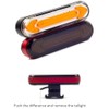 Wireless Turn Signal Brake Light with Remote Control USB Rechargeable
