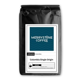 Merrystone Coffee Colombia Single Origin 12 Oz Coarse Grind