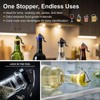 5 Pack Wine Bottle Stoppers for Glass Bottles, Soda Bottle
