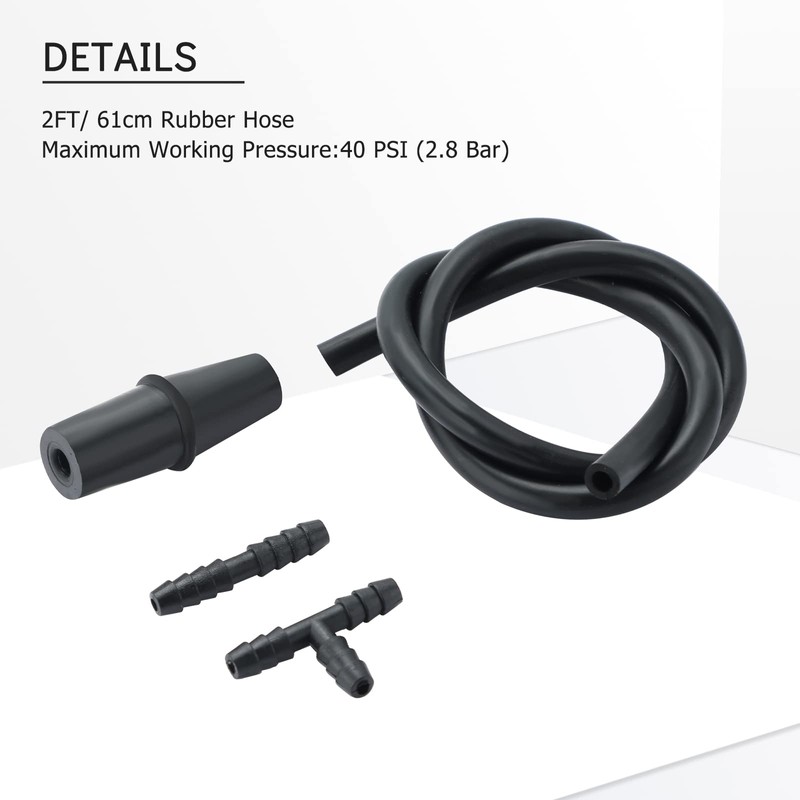 Acymner Vacuum and Fuel Pump Tester Gauge Kit | Gauge