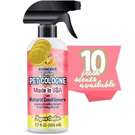 Bodhi Dog Natural Dog Cologne | Scented Deodorizing Spray for Dogs & Cats | Neutralizes Odors & Freshens Coat | Dog Perfume with Conditioner | 11 Scents | Made in USA Pet Supplies:_Sugar Cookie 17oz
