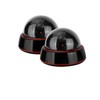 2 x Dummy Security Dome Cameras, CCTV Dummy Surveillance Camera