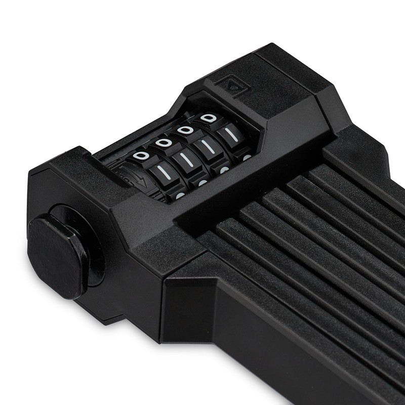 Relaxdays Folding Lock Bicycle Frame Bracket 65cm Link Lock for