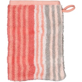 Cawö Home Noblesse Harmony Stripes 1085 Coral 27 Hand Towels 16 x 22 cm