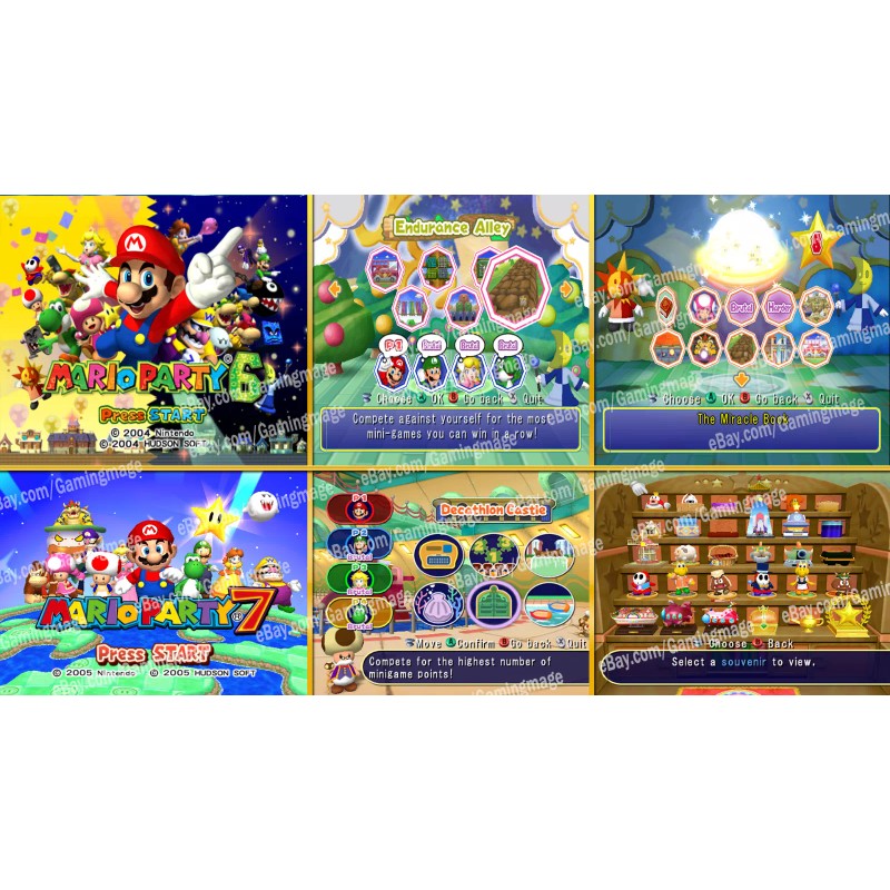 Mario Party 5 100% Ṥave Gamecube Memory Card! (NO GAME)