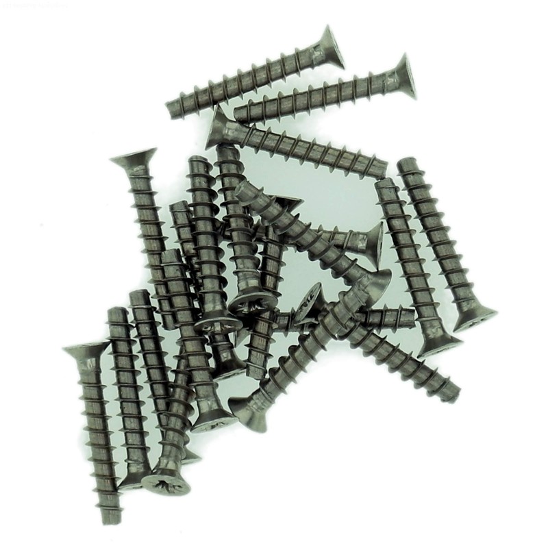 D3 (3mm x 16mm) Pozi Countersunk Screws for Plastic (Trilobular)