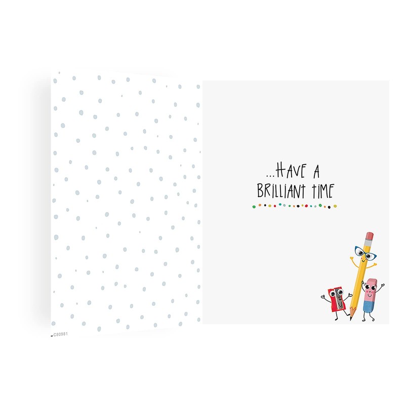 Regal Publishing Traditional New School Card First Day At School