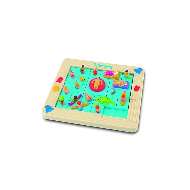BorneLund PPT70301 Popular Placings (POPULAR PLAYTHINGS) Escape Swimming Pool Puzzle,
