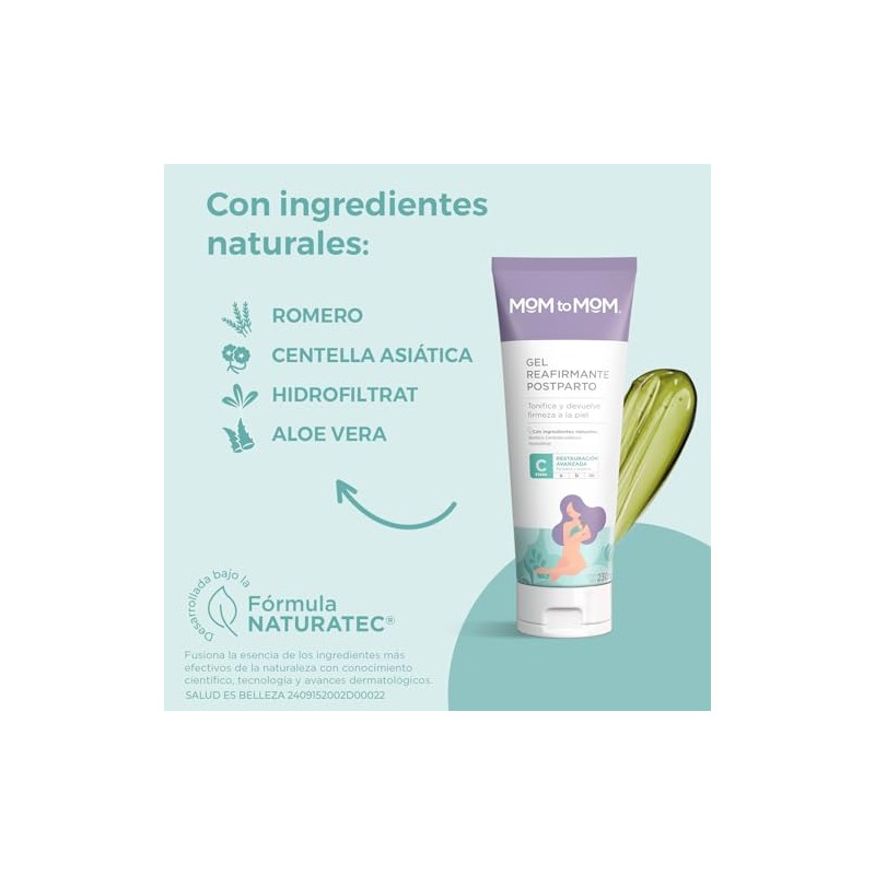 MOM to MOM Gel Reafirmante Postparto ETAPA c 230ml