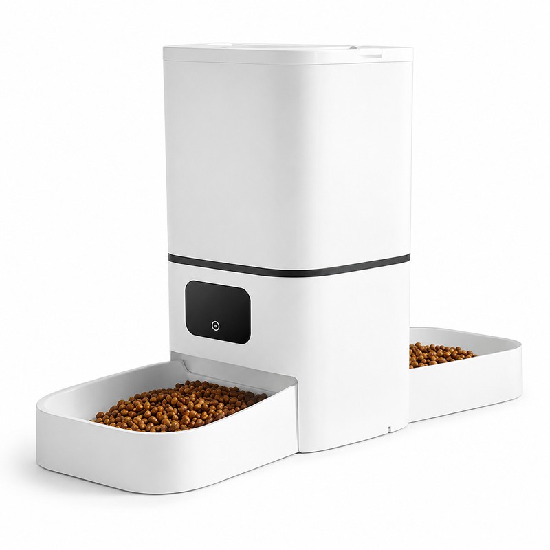 6L Wi-Fi Automatic Pet Feeder for Two Pets – App-Controlled