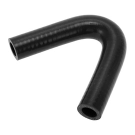 A ABSOPRO 1 Stück 19mm/0,75" ID 102mm/4,02" Länge 135 Grad Schwarzer Autosilikonschlauch Kühlmittelschlauch Universal