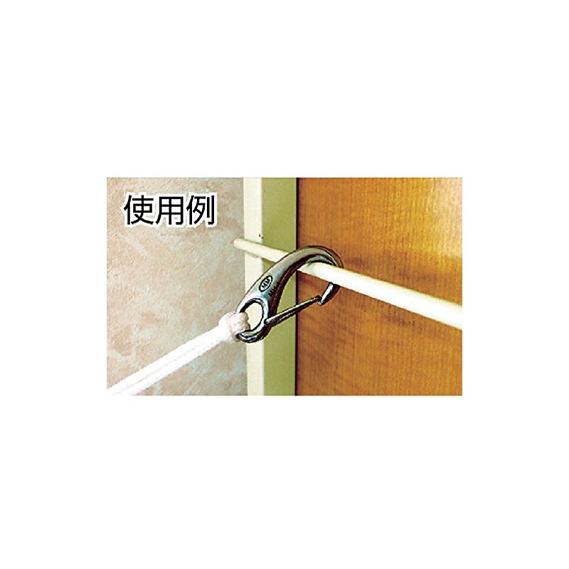TRUSCO(トラスコ) マガタマフック ステンレス製 (1個=1袋) TMF-2