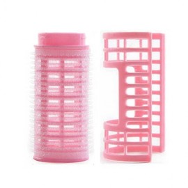 Hair Volumizing Bangs Roller Clip for 20s/30s Women Pink 3ea