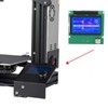 3D Printer LCD Display Screen,12864 Blue Control Panel with Ribbon