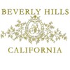 CafePress Beverly Hills CA Round 4" MDF Holiday Ornament