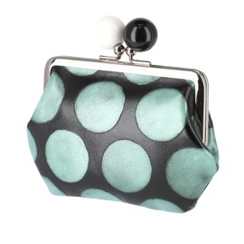 Tsumori Chisato Coin Purse, Coin Purse, Full Moon Dot, green