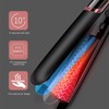 Hair Flat Iron Ceramic Professional Adjustable Black Hair Straightener for