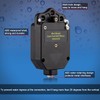 Upgraded 150W HF End Fed Antenna 1-30MHz,1:64 Balun Shortwave Radio