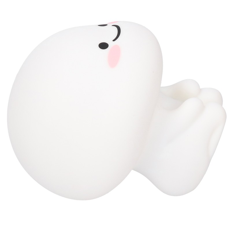 Silicone Night Light USB Charging Touch Sensing Timing Bedside Lamp