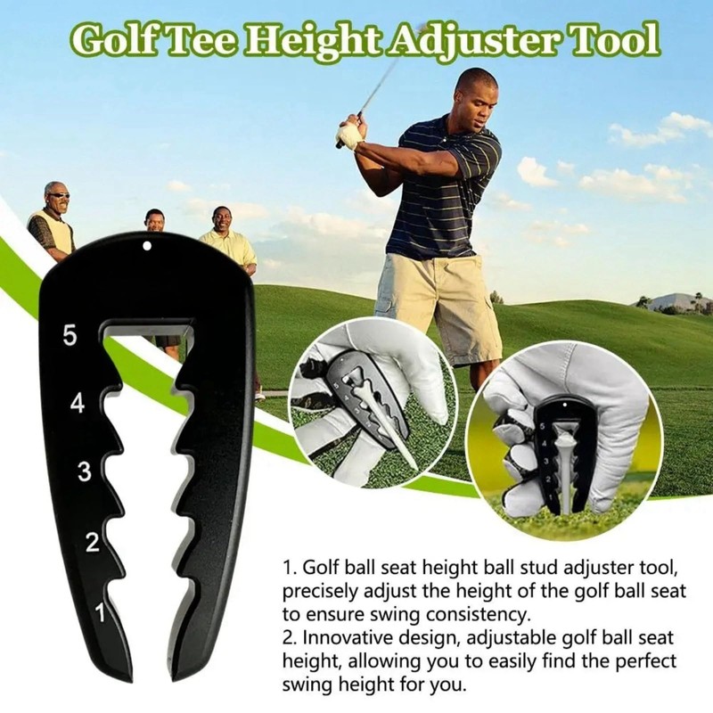 Pro Golf Tee Height Adjuster,Precise & Easy Golf Tee Setting