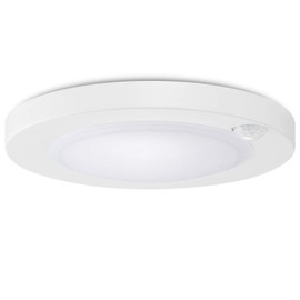 N /A LED Motion Sensor Flush Mount Ceiling Light Fixture 9 inch 3CCT 3000/4000/5000K Waterproof Neat and Simple Design for Hallway Rooms Garage Basement, Myth Realm