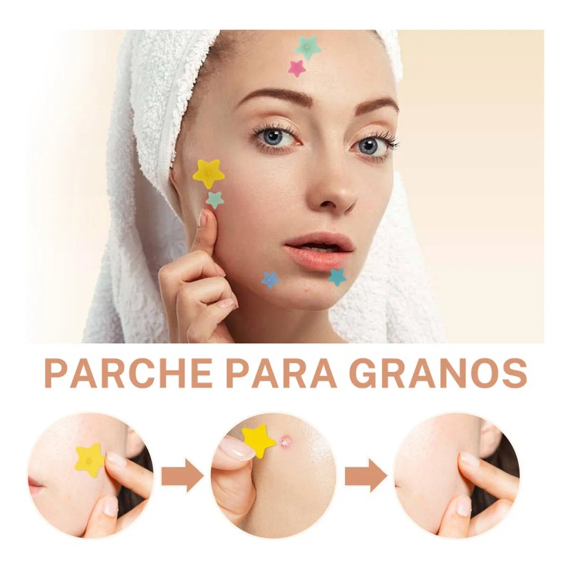280pzs Mascarillas Estrella Acne