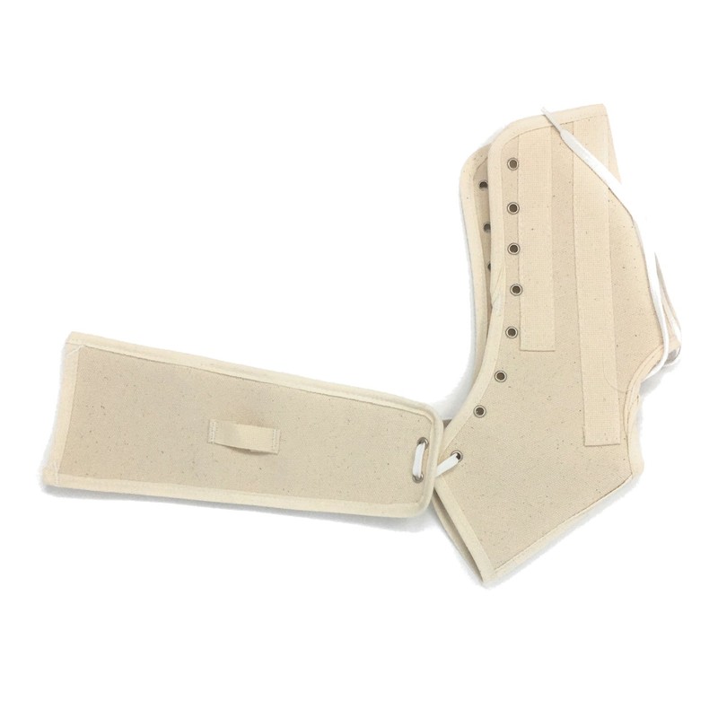 OTC Ankle Splint, Canvas Lace-Up, Rigid Metal Stays