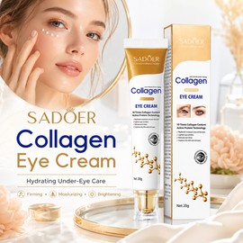 Collagen Eye Cream for Daily Skincare – Hydrating Under-Eye Moisturizer for Firming Appearance
