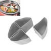 Slow Cooker Divider Liner 4 in 1 Silicone Reusable Leakproof