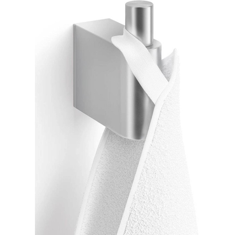 Zack 40419 Towel Hook, Stainless Steel Metallic