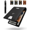 Lederhand iSlim Wallet - Smooth Leather Wallet with Money Clip