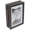 Malden International Designs Classic Concepts Vertical Black Wood Picture Frame,