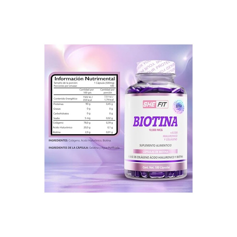 BHP NUTRITION- Women creatine, creatina monohidratada 100 pura, creatina para