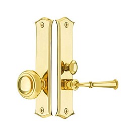 Deltana SDL688U3 Storm Door Latch; Classic; Mortise Lock; Bright Brass Finish