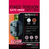 Safetech Hardware Self Closing Gate Hinges, Fixed Tension Pool &