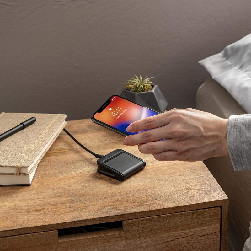 Mophie 'ChargeStream' kabelloses Lade-Pad Mini, Schwarz