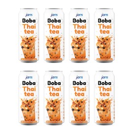Jans Boba Milk Tea (Pack of 6, Thai Tea)