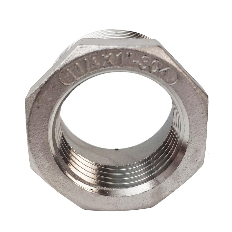 LOZOME 1-1/4" Male x 1" Female Thread Reducer Bushing Pipe