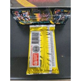 1991 Wild Card Collegiate Football Stars Pack From Factory Sealed Box Favre?