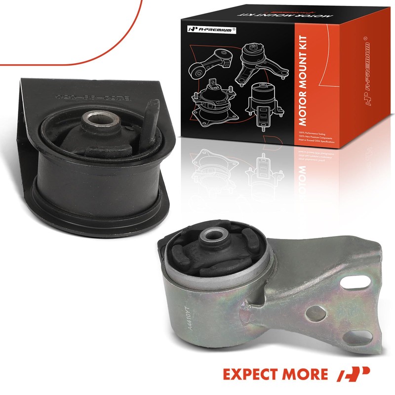 A-Premium 2PCS Front and Rear Engine Motor Mount Kit Compatible