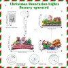 Lemical Christmas Window Decorations Lights with Suction Cup 3 Pcs