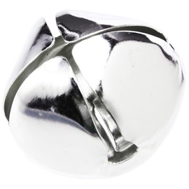 Artstraws CT2257 Jingle Bells, Gold & Silver, 7 Sizes 8 to 10mm to 25mm (50 pcs)