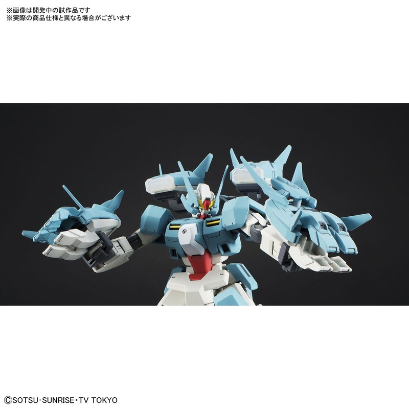 HGBD Gundam Build Divers Seravee Gundam Scheherazade, 1/144 Scale, Color-coded