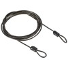 PATIKIL Security Steel Cable 2.5mm x 2m/6.56ft Coated Luggage Lock