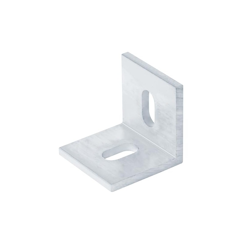 Fanmao 20 Pcs 1-5/8" x 1-5/8" x 1-5/8" Aluminum Slotted