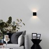 Quickway Imports Modern Wall Sconce LED Waterproof Wall Lamp Aluminum