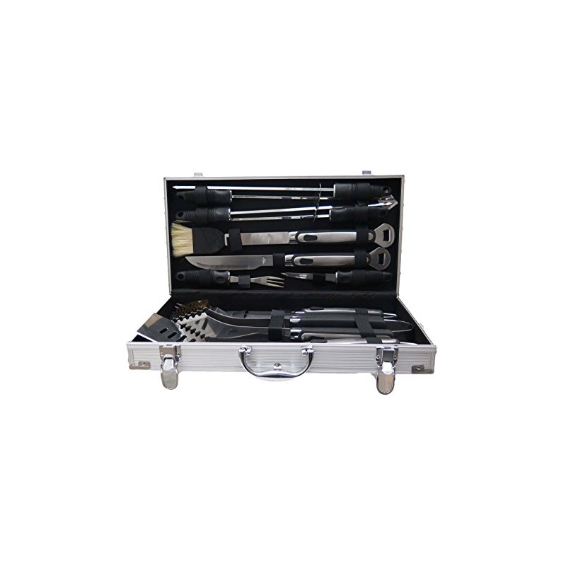 Ledmark Industries 12 Piece Deluxe BBQ Tool Set
