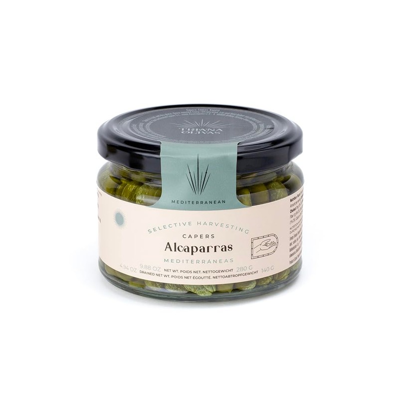 Triana Olivas by Don Gastronom. Olives and Capers sampler. 280g